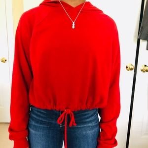 Cropped sweatshirt